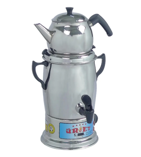 Üret Çelik 14 Litre Lüks Semaver Makinesi (lcs 4)